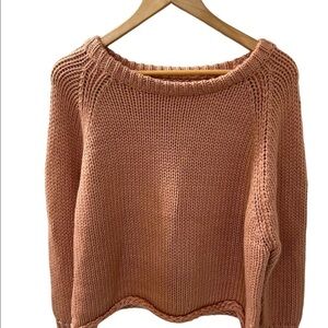 Style Rack Blush/peach  sweate (chunky),  ize small,  New with tags.